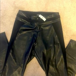 New express leather pants size M👌💕